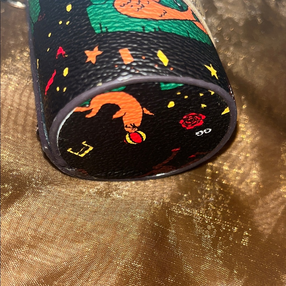 Colorful Printed Key & Card Holder - Picture 7 of 8